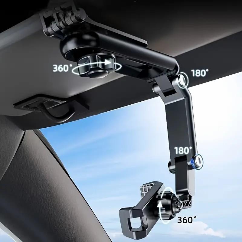 Safe View: Soporte 360° para Celular en Parasol: Manejá Seguro y con Todo a la Vista