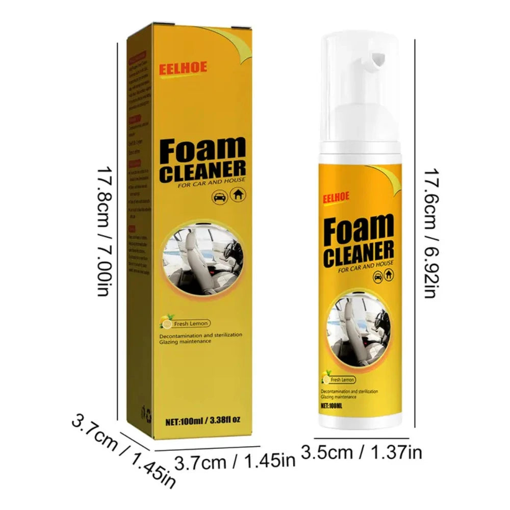 Foam Cleaner ¡El espumador que recupera tu auto y tu casa al instante: limpieza profunda!