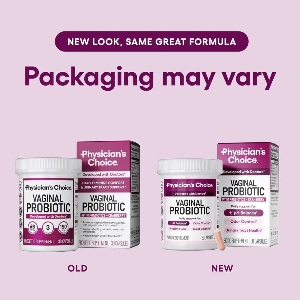 Probióticos Vaginales - Recupera tu frescura íntima 30 capsulas para 1 mes