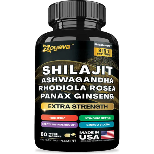 Shilajit Zoyava™ 8 en 1 - Uno de los suplementos mas completos del mercado!