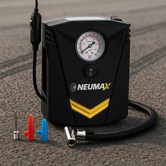 NO ESTÁ EN DROPI Neumax - Minicompresor Portatil Auto Linterna 12v