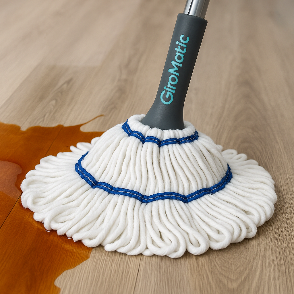 Giro Matic - TRAPEADOR MOPA CON MANGO AUTOESCURRIDOR