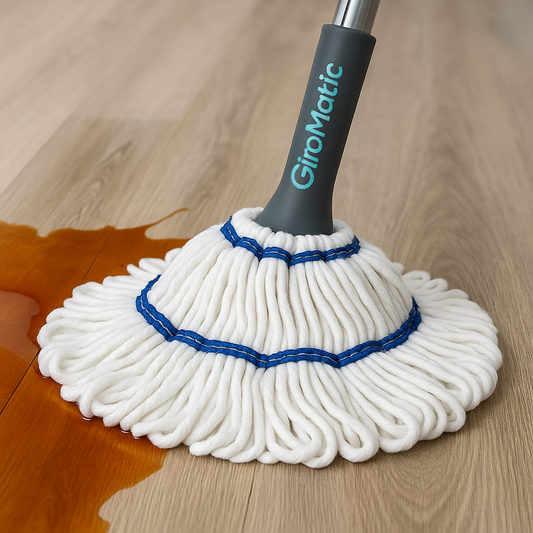 Giro Matic - TRAPEADOR MOPA CON MANGO AUTOESCURRIDOR