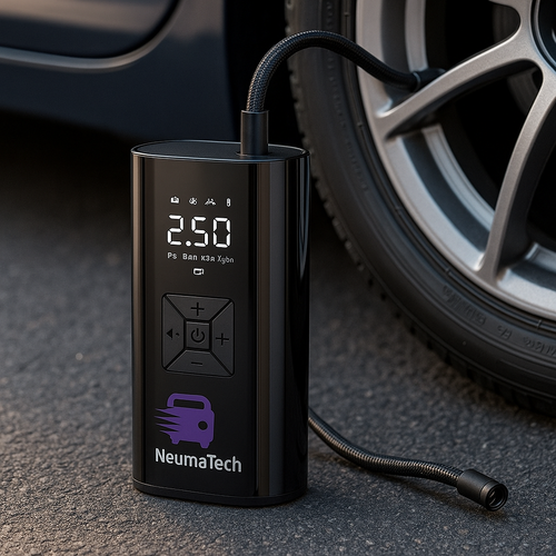NeumaTech: Inflador De Llantas Portátil Recargable Usb