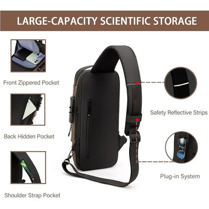 Mochila Antirrobo Impermeable LockBag™ – Seguridad y estilo en cada movimiento