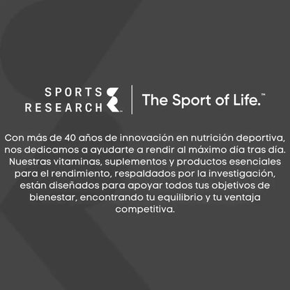 Sports Research Biotina Max Strength 10.000 mcg – Nutrí tu cabello, uñas y piel desde adentro