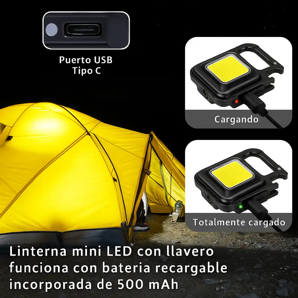 MicroFlash™ – 2 x 1  Las linternas llavero que te salvan en cualquier momento