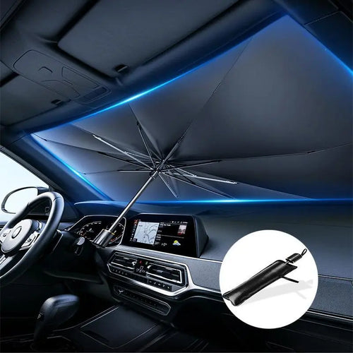 Protege tu auto del sol extremo – Parasol que conserva el interior fresco y sin daño UV