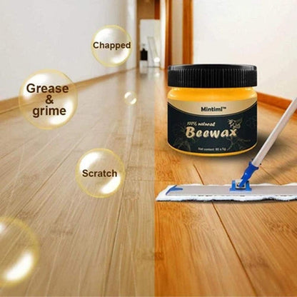 Beewax Restaurador de Muebles – Brillo Natural + Protección Duradera para Tu Madera