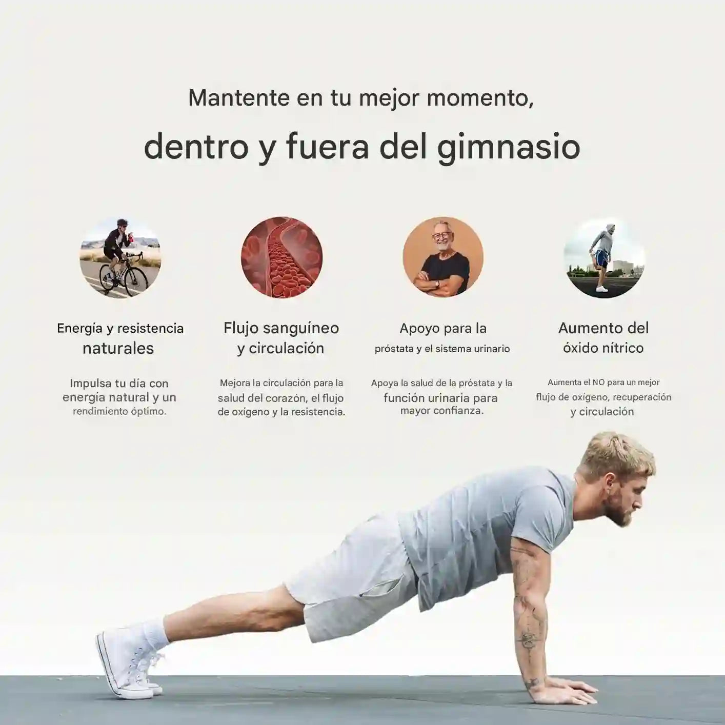 Combo SNAP Oxido Nitrico (60) + Prostate Helth (90) - Soporte Completo para Bienestar Prostático & Confort Urinario (suministro para 1 mes)