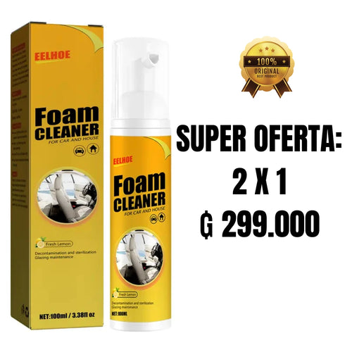 Foam Cleaner ¡El espumador que recupera tu auto y tu casa al instante: limpieza profunda!