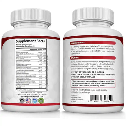 Blood Sugar Complex™ – Apoyo diario para un azúcar en equilibrio, sin complicaciones