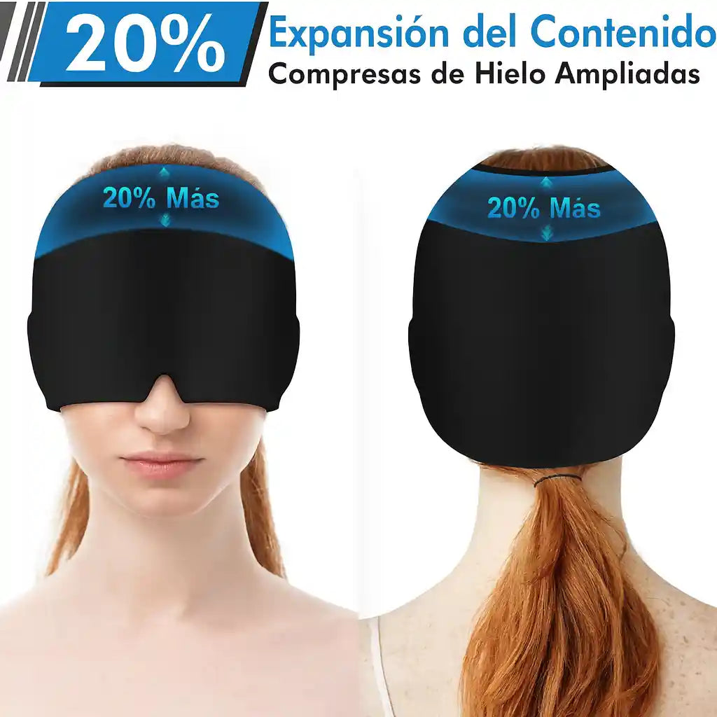 Gorro de Gel Terapéutico CalmHead™ – Alivio para migrañas y dolores de cabeza