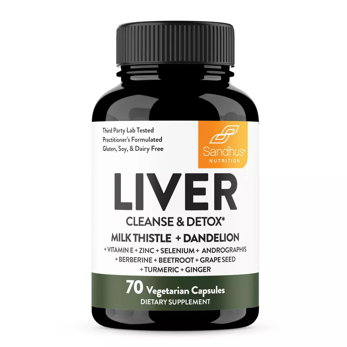 Liver Cleanse & Detox®: Desintoxicación natural para sentirte más liviano cada día (70 Cápsulas)