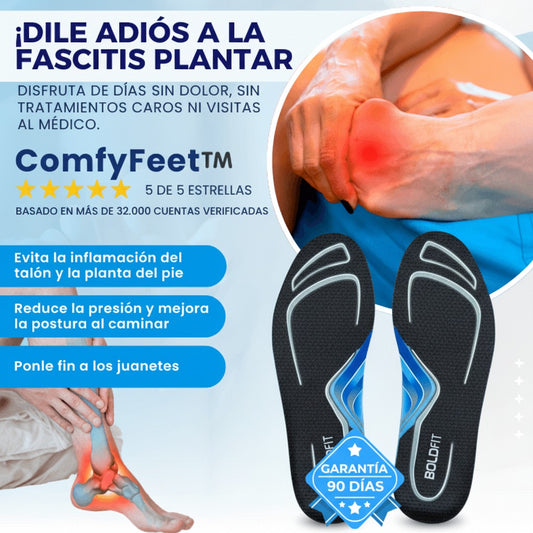 Plantilla ortopedica corrector de pies