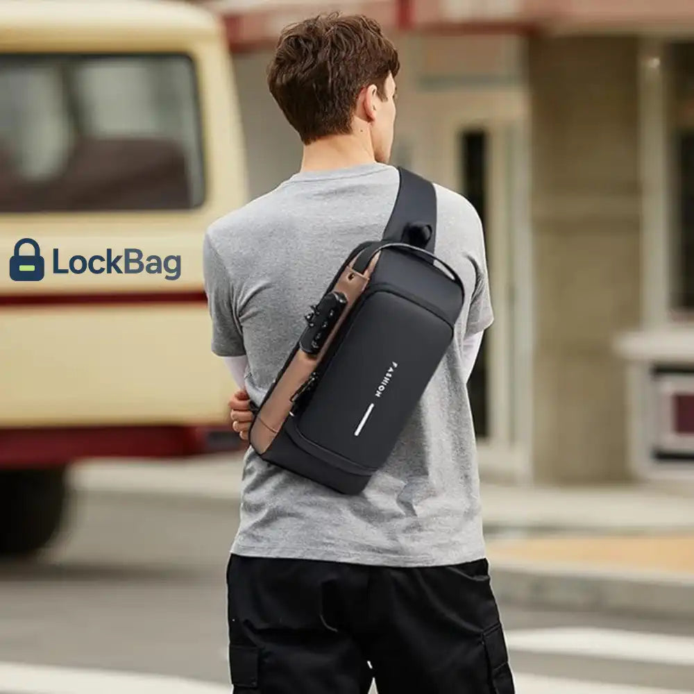 Mochila Antirrobo Impermeable LockBag™ – Seguridad y estilo en cada movimiento