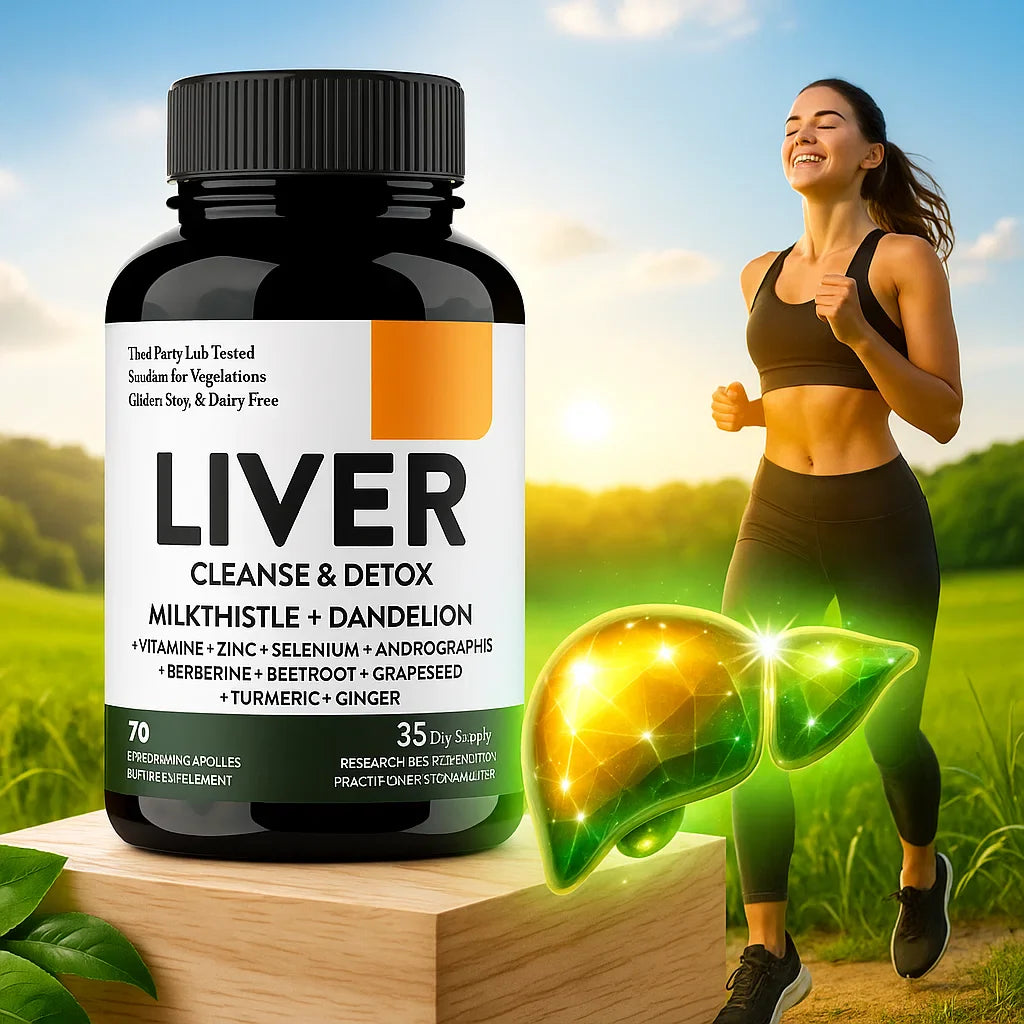 Liver Cleanse & Detox®: Desintoxicación natural para sentirte más liviano cada día (70 Cápsulas)