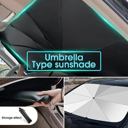 Protege tu auto del sol extremo – Parasol que conserva el interior fresco y sin daño UV