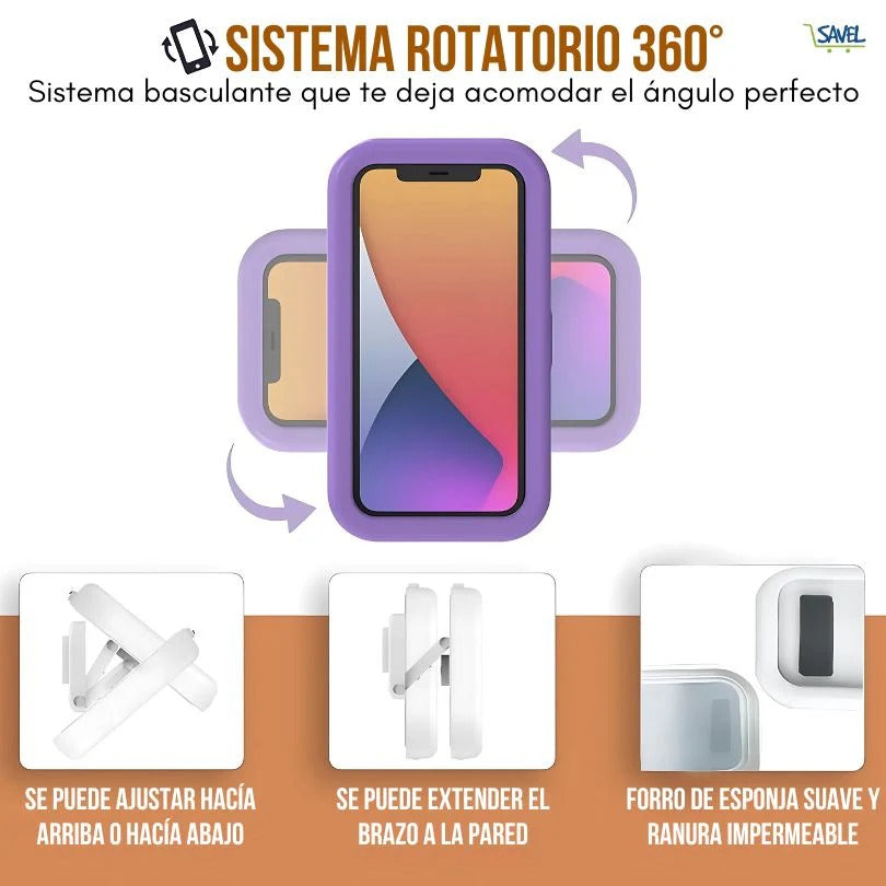 Aqua Vault®: Porta celular resistente al agua, Usa el celular en la ducha