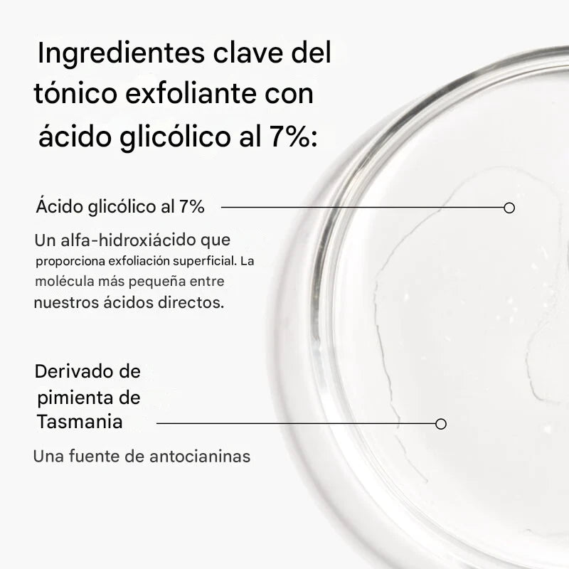 The Ordinary - Tónico exfoliante con ácido glicólico al 7% 240 ml